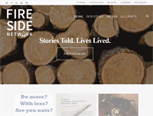Tablet Screenshot of firesidenetwork.com